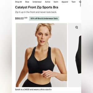 Like New Knix Catalyst Sports Bra